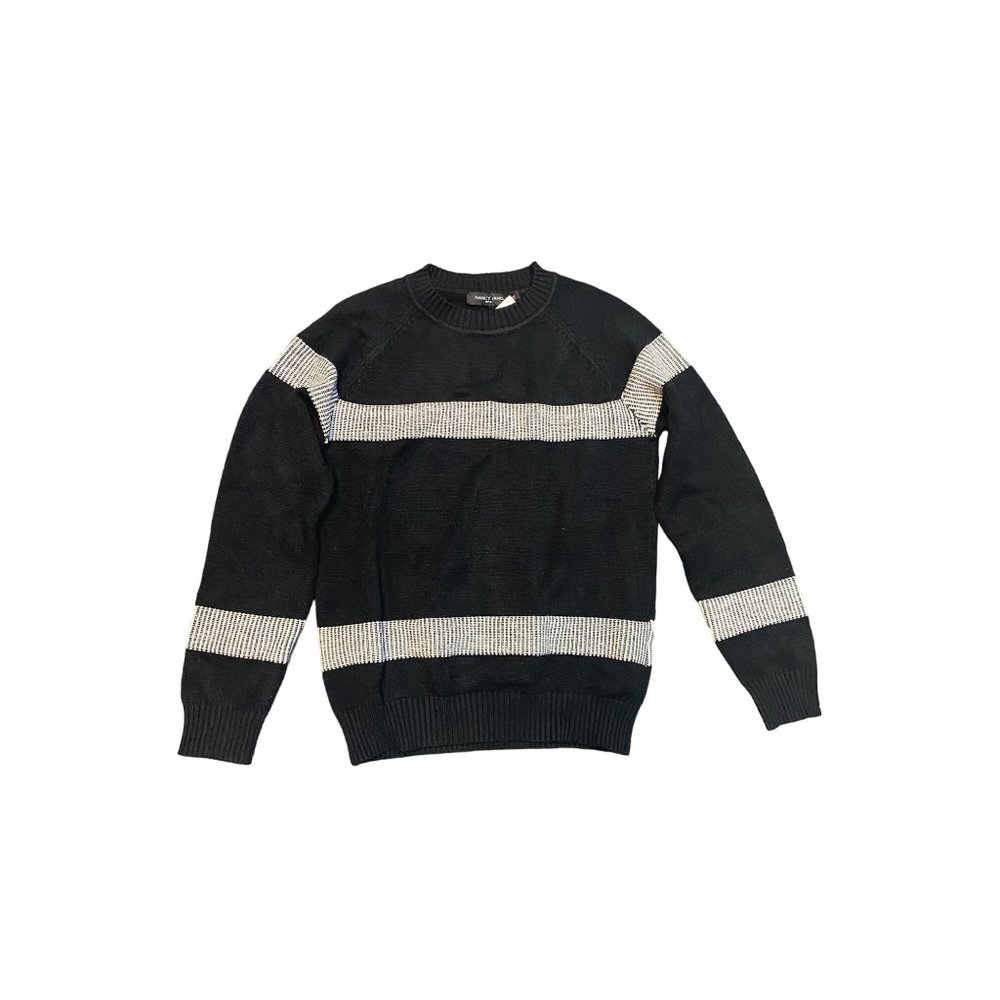 Nancy Yang Women’s Knit Sweater Style H2077 Black Size M NWT